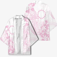Candy Pink Kuki Airani Tapakau Kimono Tribal Anchor Mix Tiare