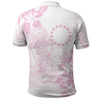 Candy Pink Kuki Airani Tapakau Polo Shirt Tribal Anchor Mix Tiare LT7 - Polynesian Pride