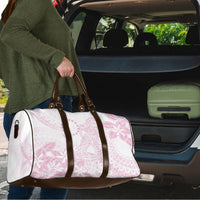Candy Pink Kuki Airani Tapakau Travel Bag Tribal Anchor Mix Tiare