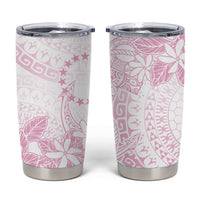 Candy Pink Kuki Airani Tapakau Tumbler Cup Tribal Anchor Mix Tiare LT7 Candy Pink - Polynesian Pride