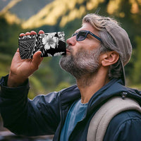 Kia Orana Cook Islands 4 in 1 Can Cooler Tumbler Tiare & Stars