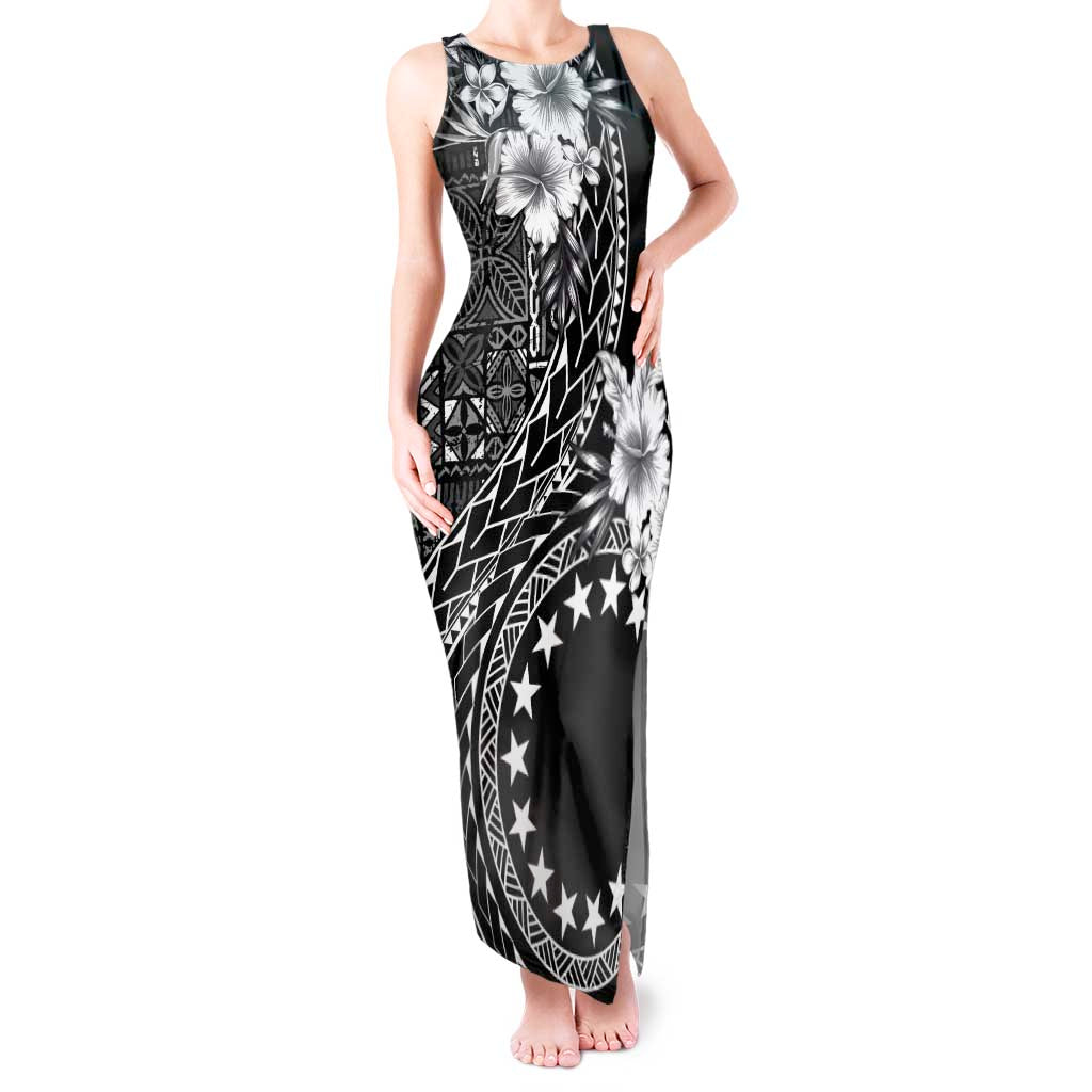 Kia Orana Cook Islands Tank Maxi Dress Tiare and Stars