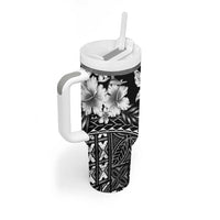 Kia Orana Cook Islands Tumbler With Handle Tiare & Stars
