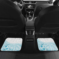 Kia Orana Cook Islands Car Mats Tiare and Stars - Turquoise