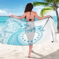 Kia Orana Cook Islands Sarong Tiare and Stars - Turquoise
