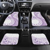 Kia Orana Cook Islands Car Mats Tiare and Stars - Lavender