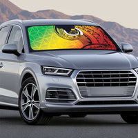 Vanuatu 45th Independence Anniversary Auto Sun Shade Ni-Van Sandroing - Polynesian Pride