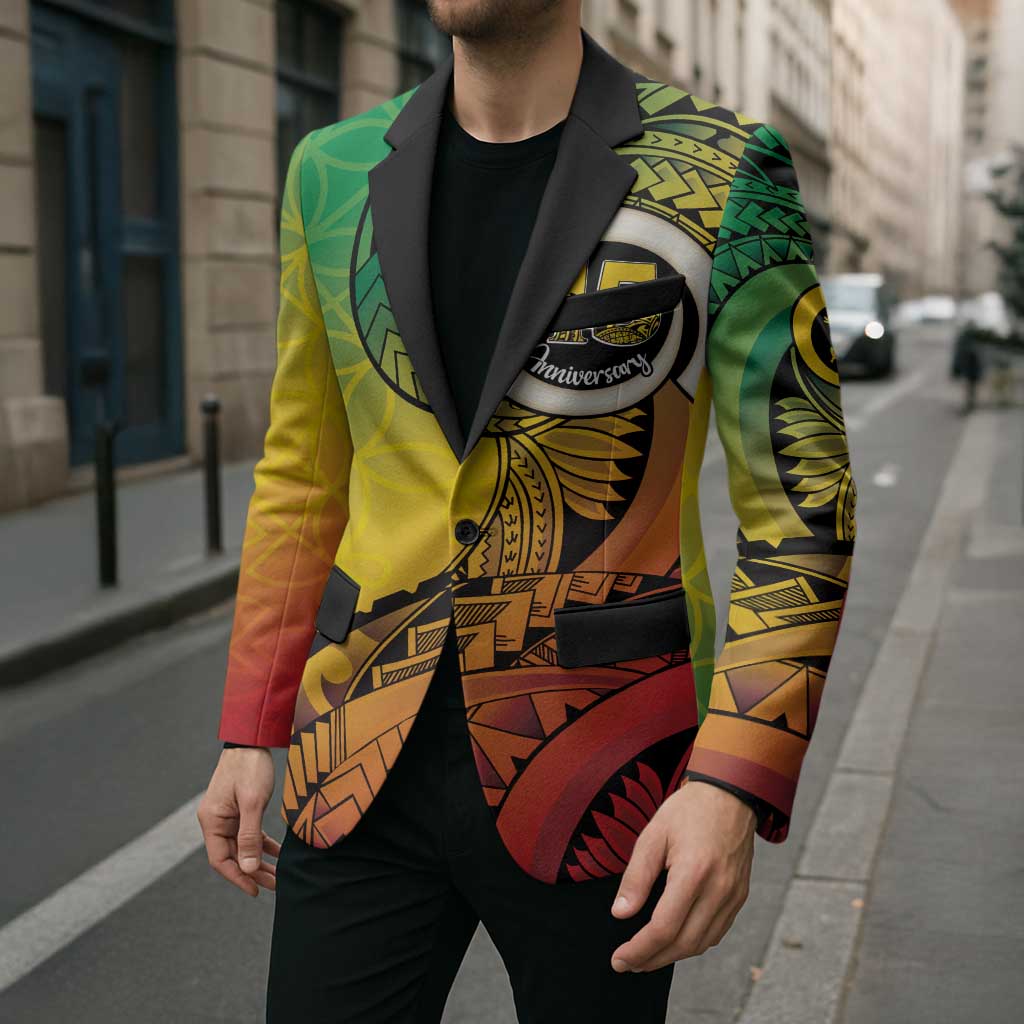 Vanuatu 45th Independence Anniversary Blazer Ni-Van Sandroing - Polynesian Pride