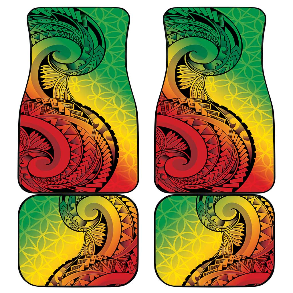 Vanuatu 45th Independence Anniversary Car Mats Ni-Van Sandroing - Polynesian Pride