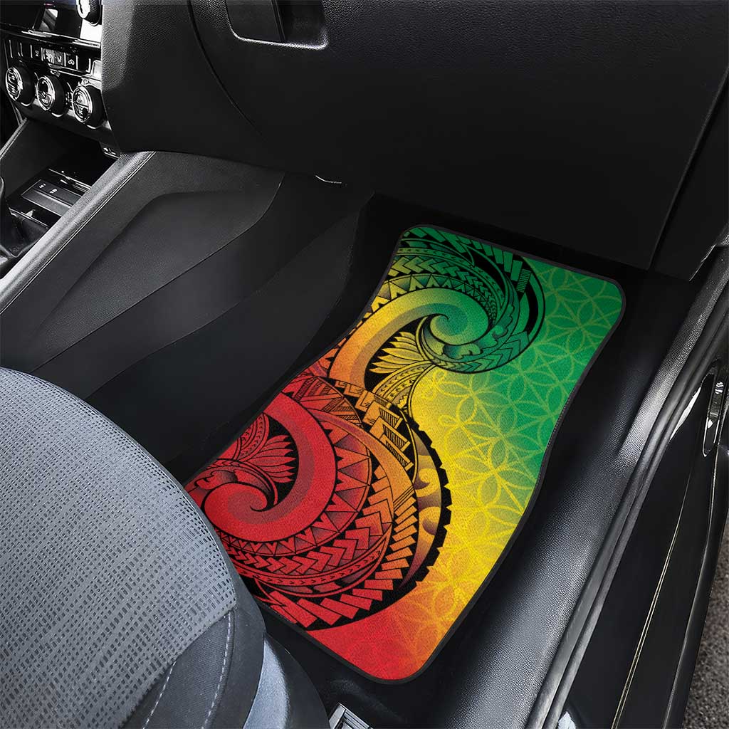 Vanuatu 45th Independence Anniversary Car Mats Ni-Van Sandroing - Polynesian Pride