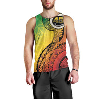 Vanuatu 45th Independence Anniversary Men Tank Top Ni-Van Sandroing - Polynesian Pride