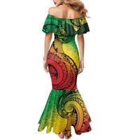Vanuatu 45th Independence Anniversary Mermaid Dress Ni-Van Sandroing - Polynesian Pride