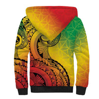 Vanuatu 45th Independence Anniversary Sherpa Hoodie Ni-Van Sandroing - Polynesian Pride
