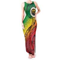 Vanuatu 45th Independence Anniversary Tank Maxi Dress Ni-Van Sandroing - Polynesian Pride