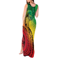 Vanuatu 45th Independence Anniversary Tank Maxi Dress Ni-Van Sandroing - Polynesian Pride