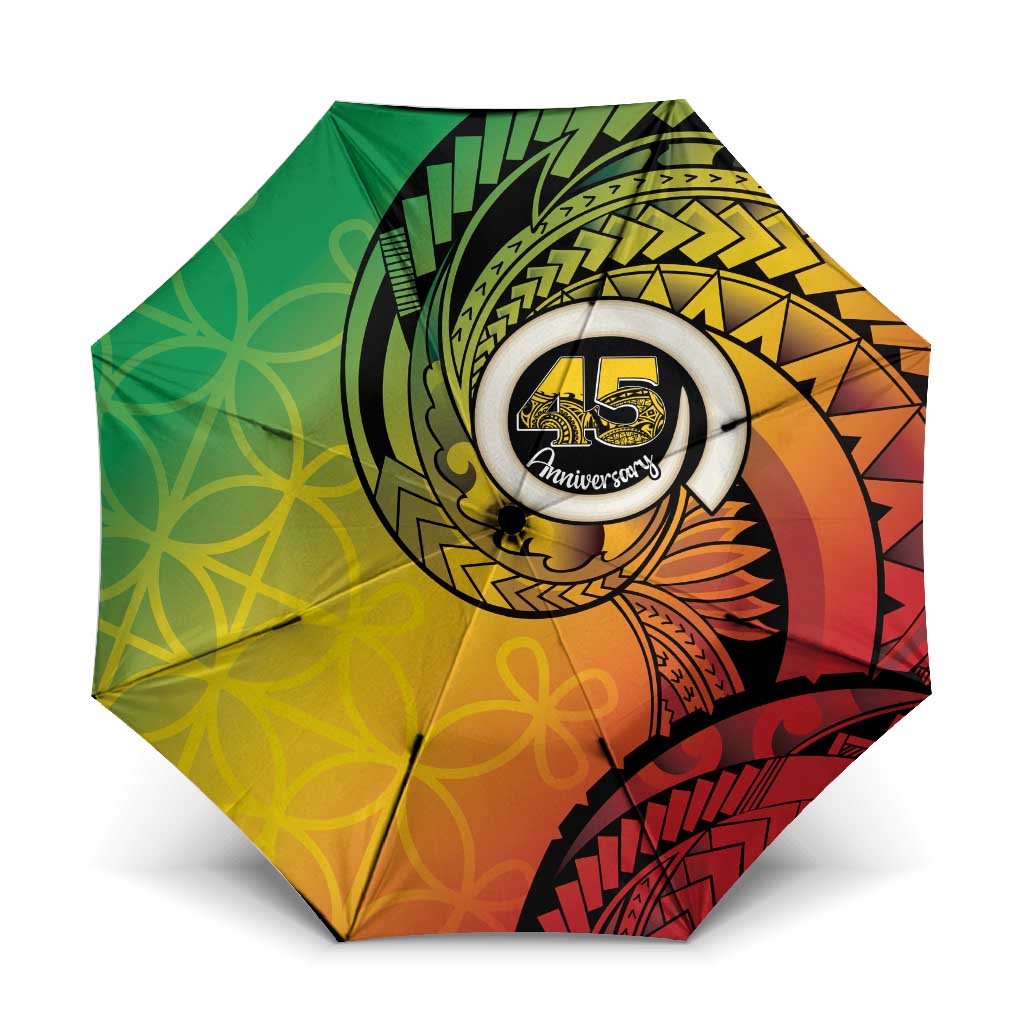 Vanuatu 45th Independence Anniversary Umbrella Ni-Van Sandroing - Polynesian Pride
