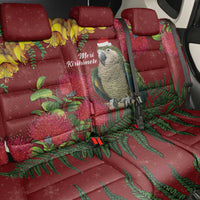 Kakapo Bird New Zealand Back Car Seat Cover Floral Christmas
