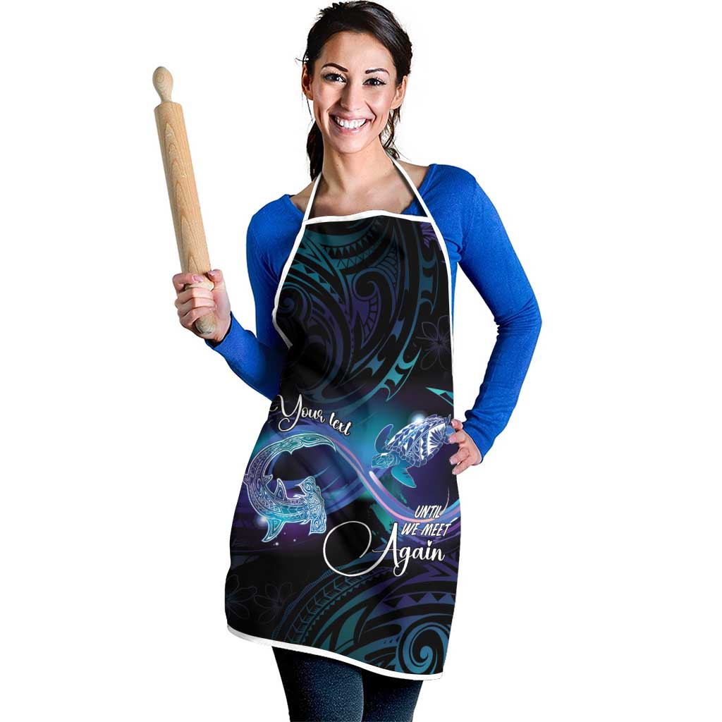 Polynesian Personalized Memorial Apron Oceanic Infinity Symbol - Until We Meet Again - Polynesian Pride