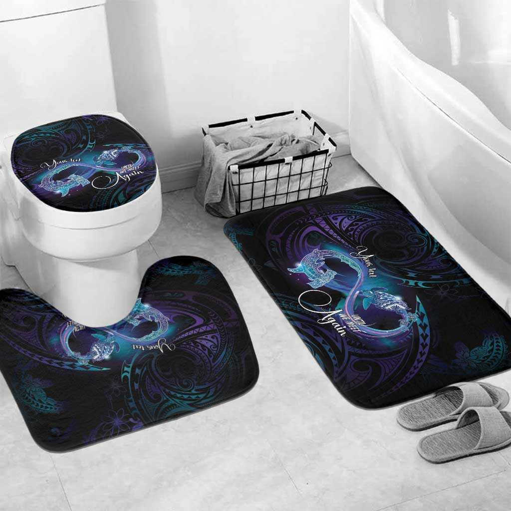 Polynesian Personalized Memorial Bathroom Set Oceanic Infinity Symbol - Until We Meet Again - Polynesian Pride
