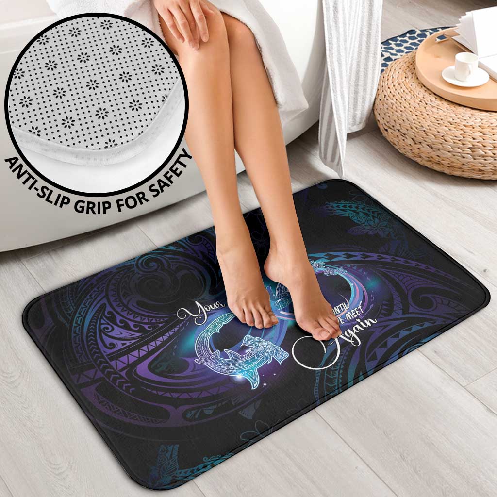 Polynesian Personalized Memorial Bathroom Set Oceanic Infinity Symbol - Until We Meet Again - Polynesian Pride