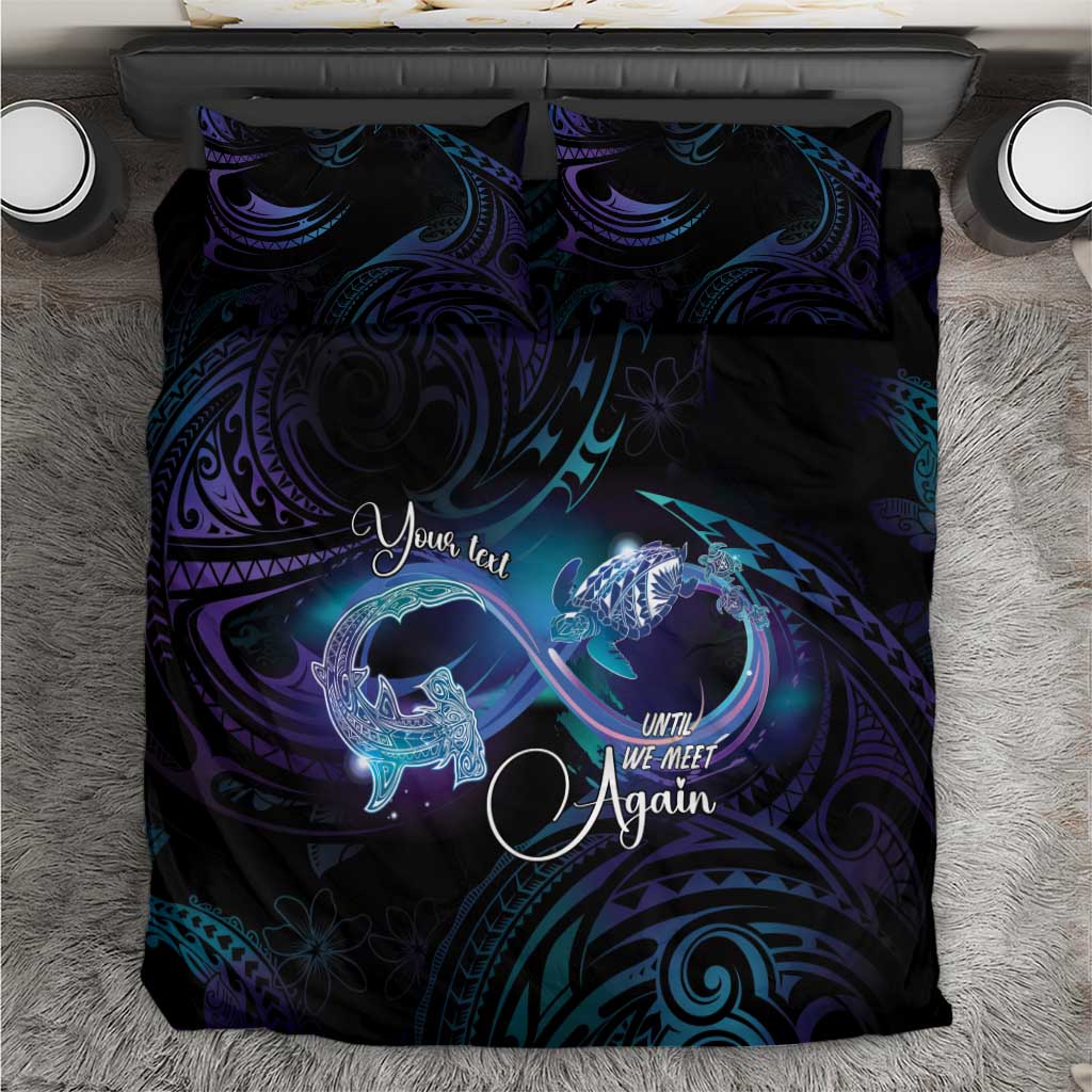 Polynesian Personalized Memorial Bedding Set Oceanic Infinity Symbol - Until We Meet Again - Polynesian Pride