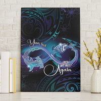 Polynesian Personalized Memorial Canvas Wall Art Oceanic Infinity Symbol - Until We Meet Again - Polynesian Pride