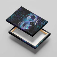 Polynesian Personalized Memorial Canvas Wall Art Oceanic Infinity Symbol - Until We Meet Again - Polynesian Pride