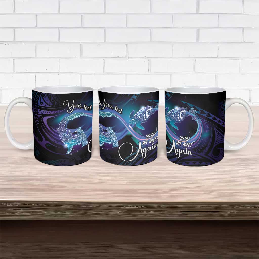 Polynesian Personalized Memorial Ceramic Mug Oceanic Infinity Symbol - Until We Meet Again - Polynesian Pride