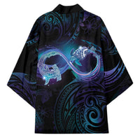 Polynesian Personalized Memorial Kimono Oceanic Infinity Symbol - Until We Meet Again - Polynesian Pride