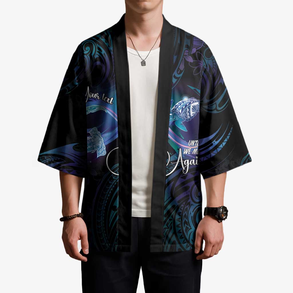 Polynesian Personalized Memorial Kimono Oceanic Infinity Symbol - Until We Meet Again - Polynesian Pride