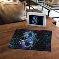 Polynesian Personalized Memorial Puzzle Oceanic Infinity Symbol - Until We Meet Again - Polynesian Pride