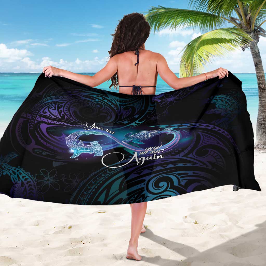 Polynesian Personalized Memorial Sarong Oceanic Infinity Symbol - Until We Meet Again - Polynesian Pride