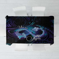 Polynesian Personalized Memorial Tablecloth Oceanic Infinity Symbol - Until We Meet Again - Polynesian Pride