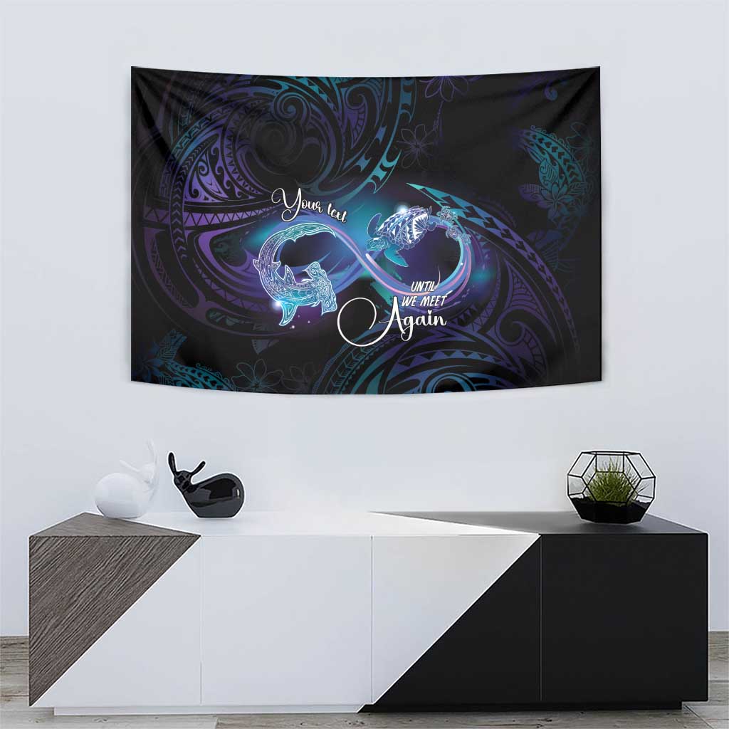 Polynesian Personalized Memorial Tapestry Oceanic Infinity Symbol - Until We Meet Again - Polynesian Pride