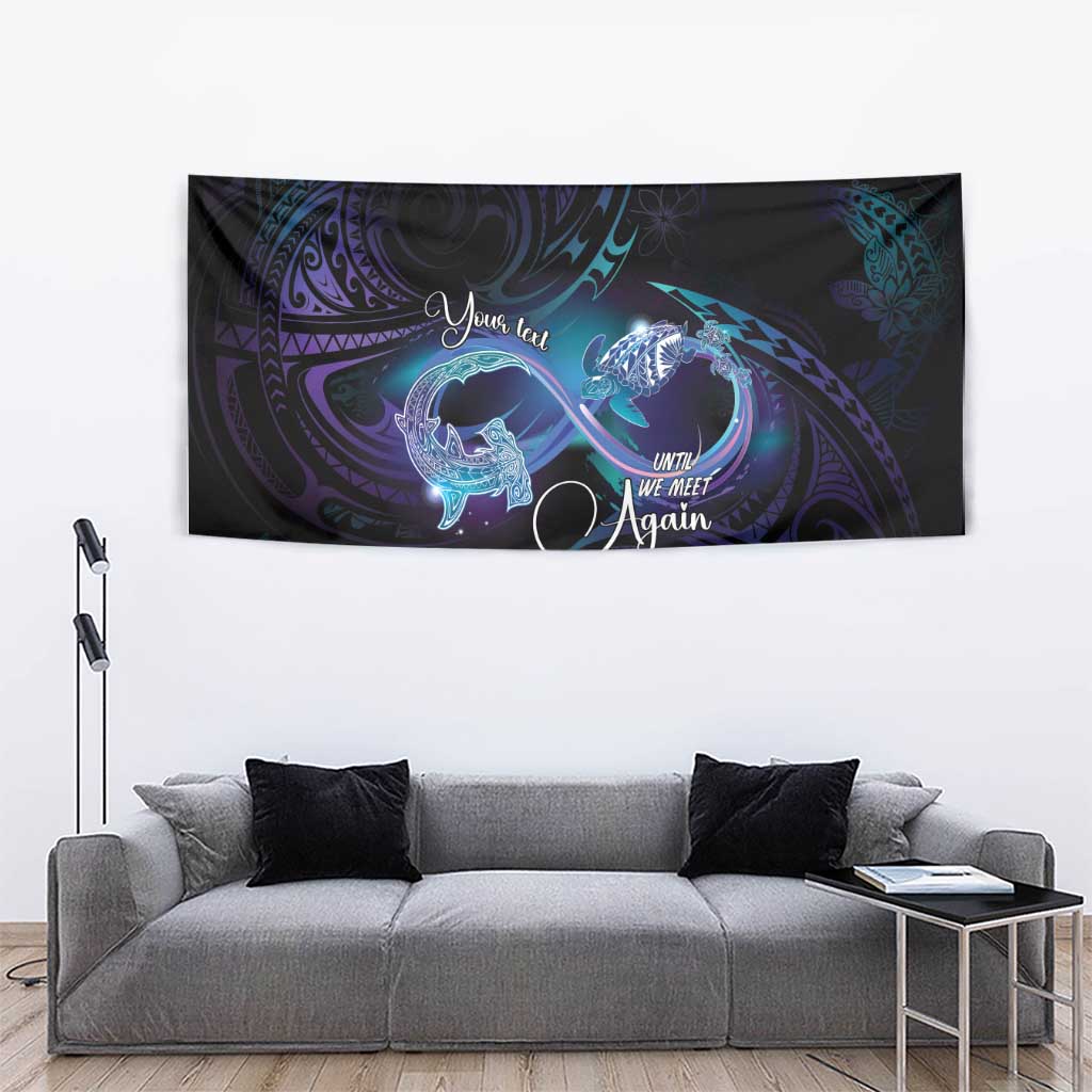 Polynesian Personalized Memorial Tapestry Oceanic Infinity Symbol - Until We Meet Again - Polynesian Pride