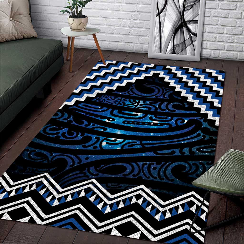 New Zealand Matariki Area Rug Galaxy Styled Taniko