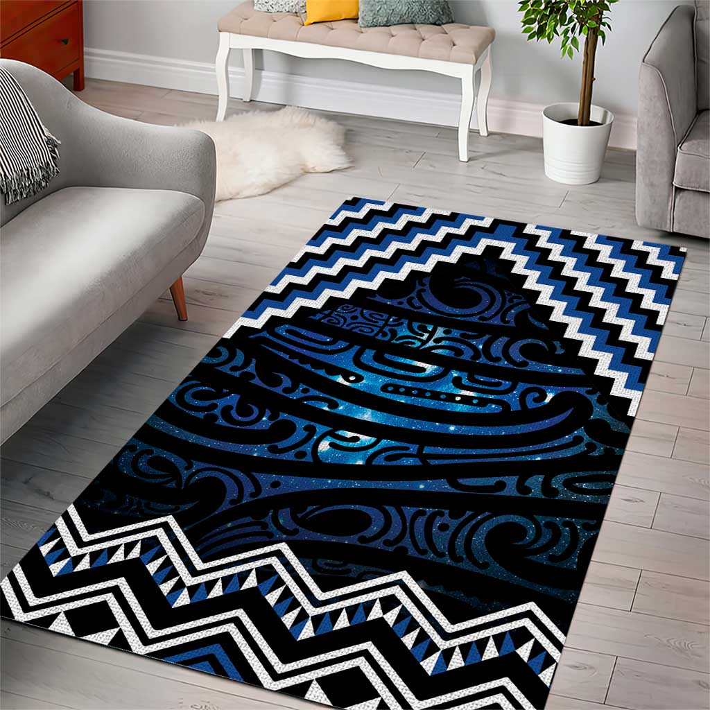 New Zealand Matariki Area Rug Galaxy Styled Taniko