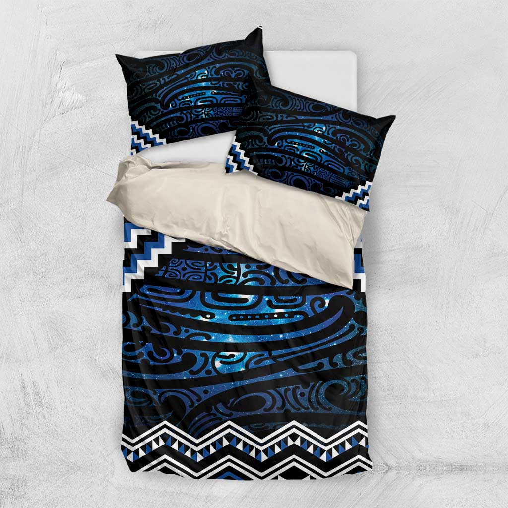 New Zealand Matariki Bedding Set Galaxy Styled Taniko