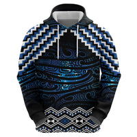 New Zealand Matariki Hoodie Galaxy Styled Taniko