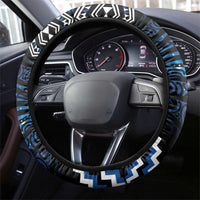 New Zealand Matariki Steering Wheel Cover Galaxy Styled Taniko