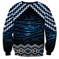 New Zealand Matariki Sweatshirt Galaxy Styled Taniko