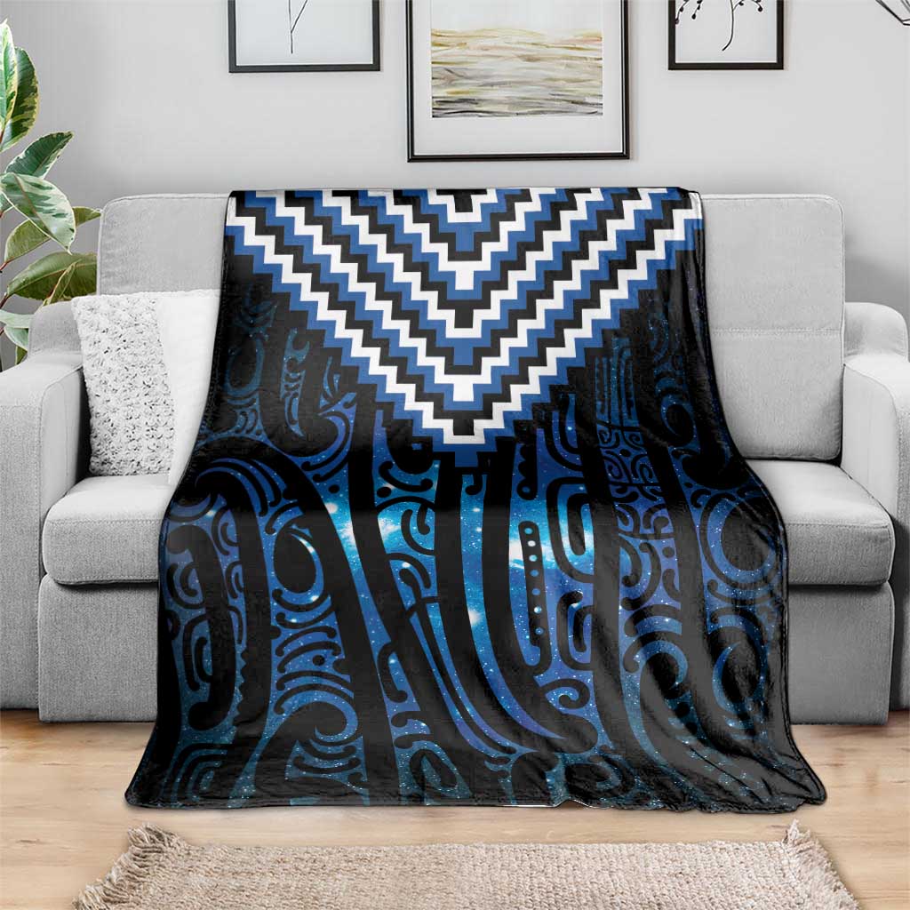 New Zealand Matariki Blanket Galaxy Poutama Motifs