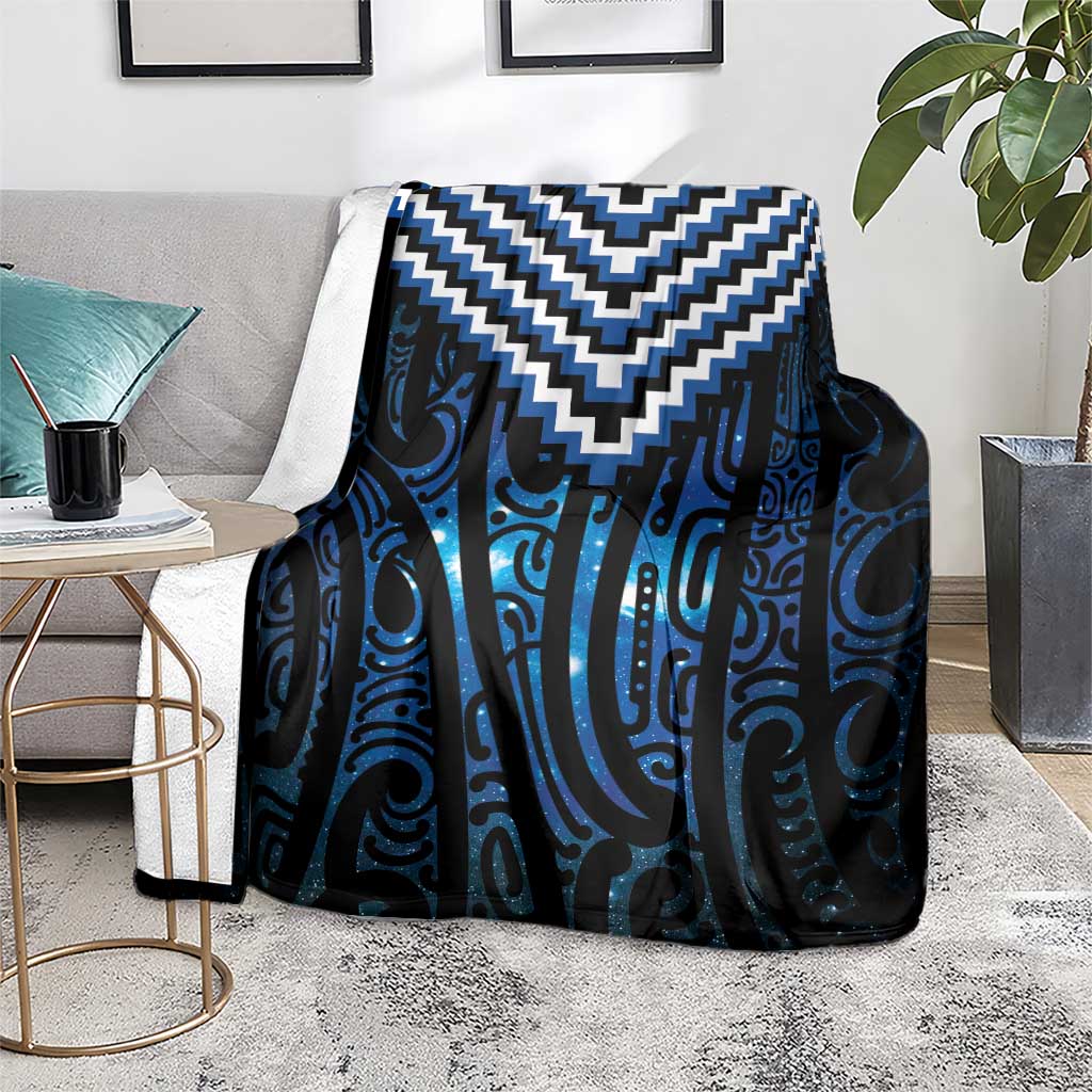 New Zealand Matariki Blanket Galaxy Poutama Motifs