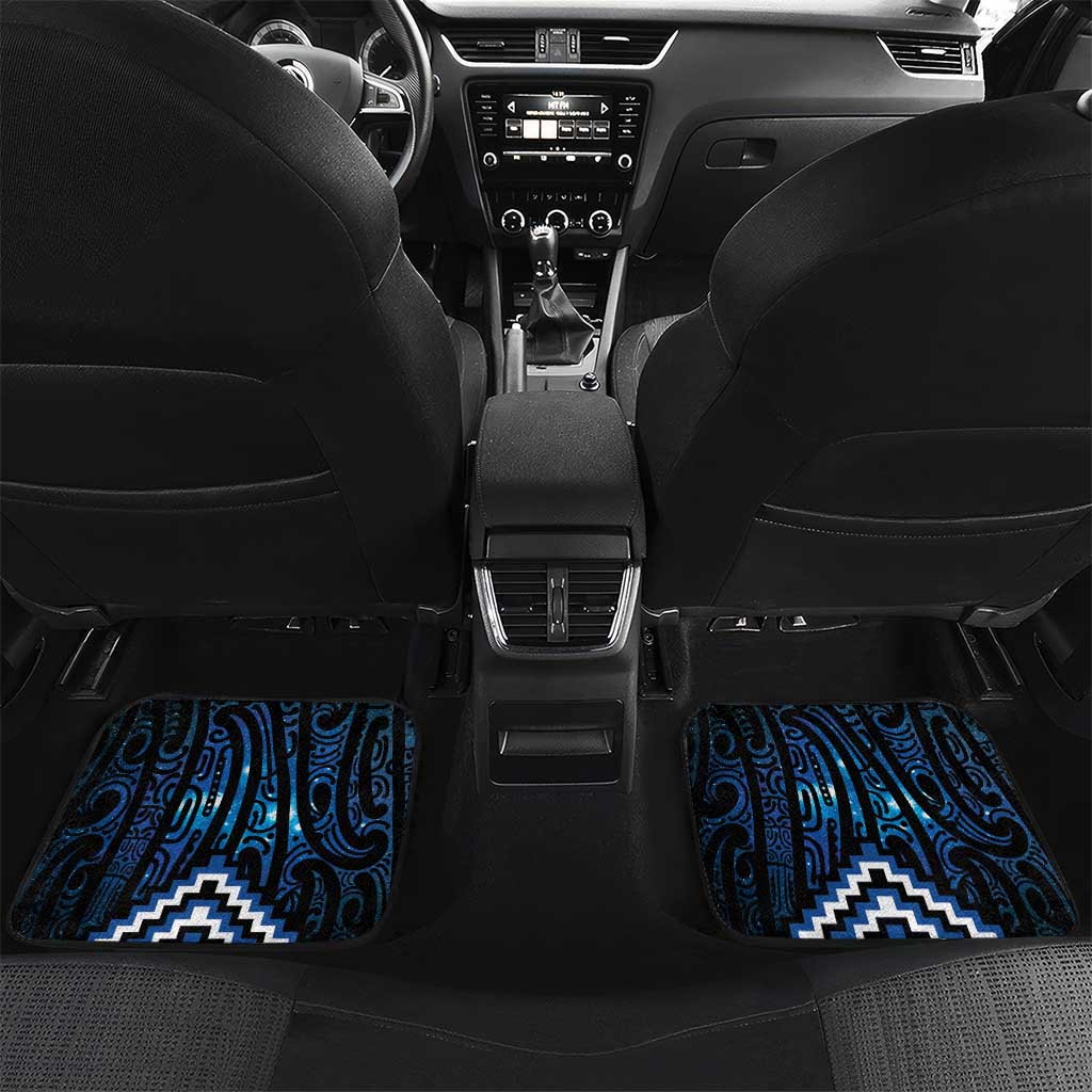 New Zealand Matariki Car Mats Galaxy Poutama Motifs