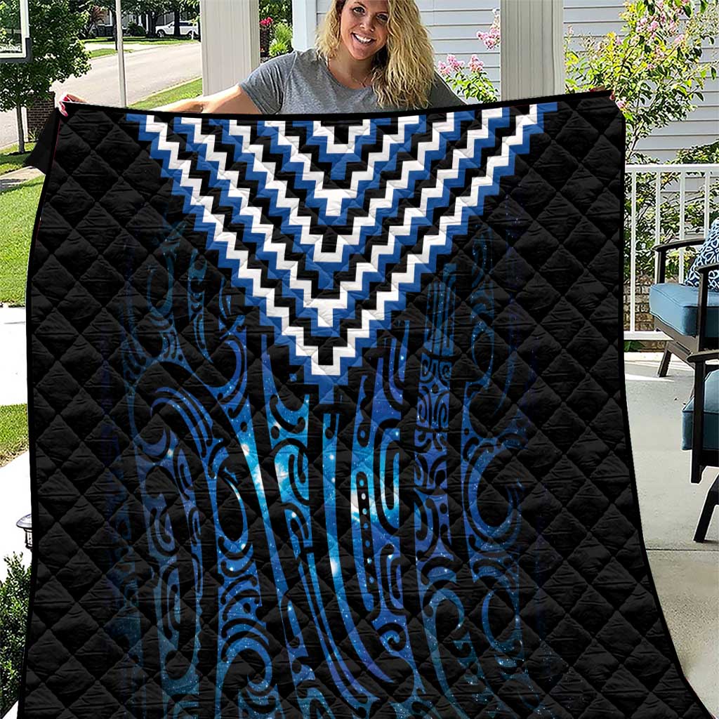New Zealand Matariki Quilt Galaxy Poutama Motifs