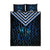 New Zealand Matariki Quilt Bed Set Galaxy Poutama Motifs