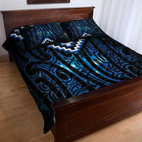 New Zealand Matariki Quilt Bed Set Galaxy Poutama Motifs