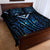 New Zealand Matariki Quilt Bed Set Galaxy Poutama Motifs