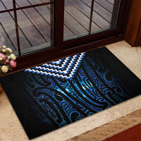New Zealand Matariki Rubber Doormat Galaxy Poutama Motifs