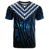 New Zealand Matariki T Shirt Galaxy Poutama Motifs